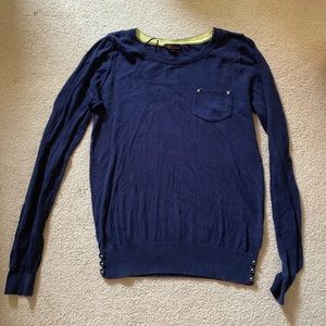 Navy Sweater